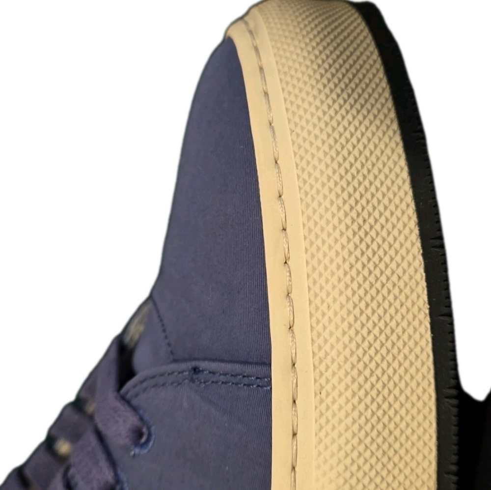 Buschemi Blue 100mm Fabric High Top Sneakers EU 43 US Men Size 10 - Picture 7 of 12